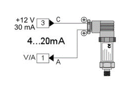 Cách đấu cảm biến áp suấ 2 dây