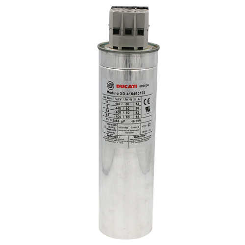 XD416463103 - Tụ bù Ducati 3 pha 440V-50Hz-10kVAr